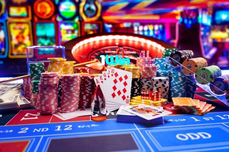 1Win casino presented on mobile device in Pakistan with slots and live games